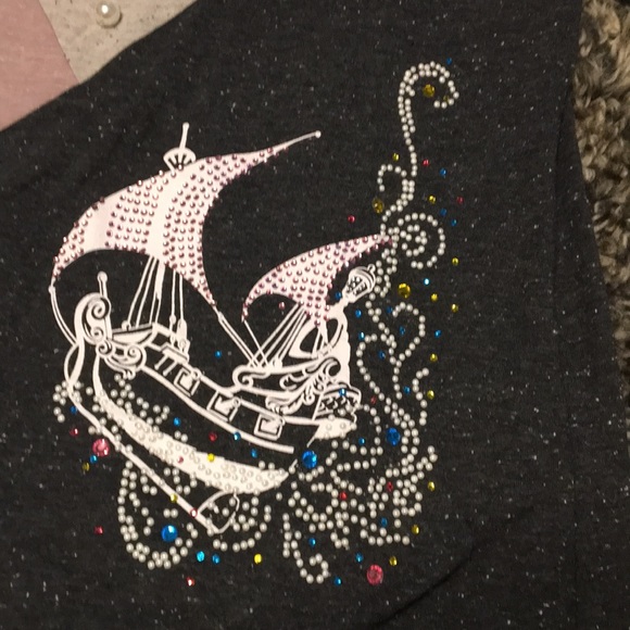 Authentic Disney Parks Neverland Sequined Sweater - Picture 3 of 5